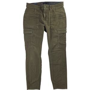 PrAna| Olive, Multi Pocketed Utility Pants | Size 8